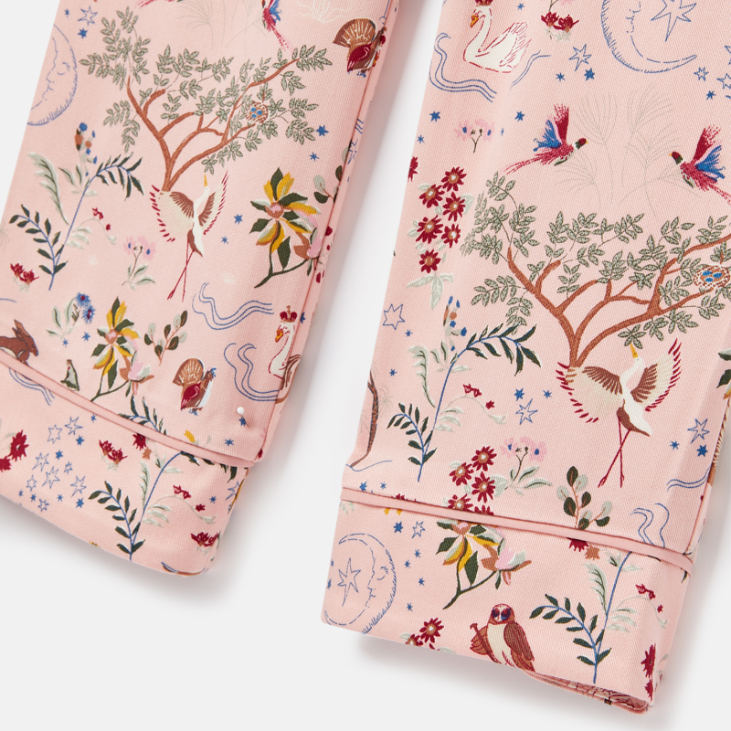 Joules Kids Sleeptight Pyjamas - Pink Carousel-3